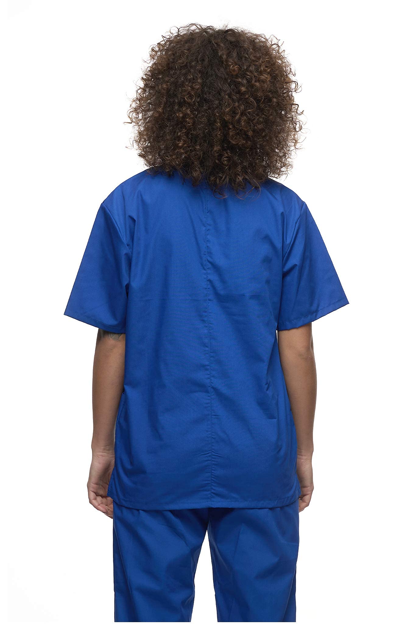 Mazalat, Uniforme médico unisex con casaca y pantalón, kit de limpieza médica para cuidado de la ropa de trabajo