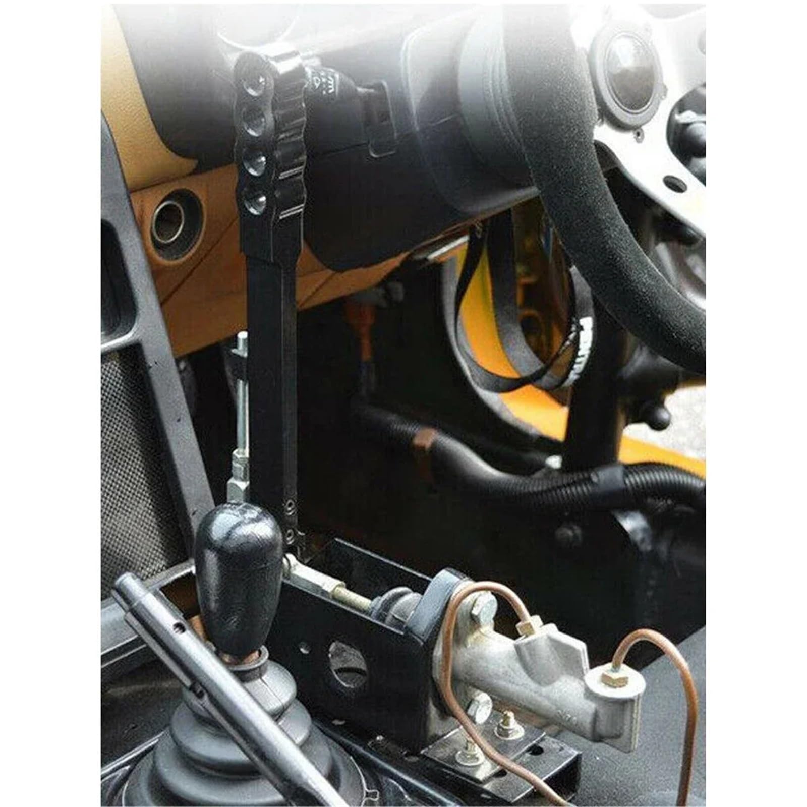 335mm Uniwersalny PIONOWY HYDRAULICZNY HAMULEC RĘCZNY Do Jeep Wrangler YJ/TJ 1987-2006 HAMULEC RĘCZNY Do TOYOTACOROLLA AE86 4A-GE(Gold)