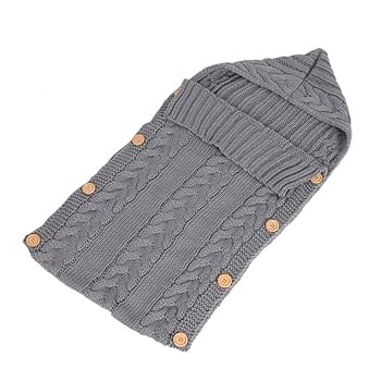 小物 LIDNM BABY WOOL BLANKET STOLE Baby Swaddle Blanket - Knitted Wool Baby Wrap – Lil Stuart