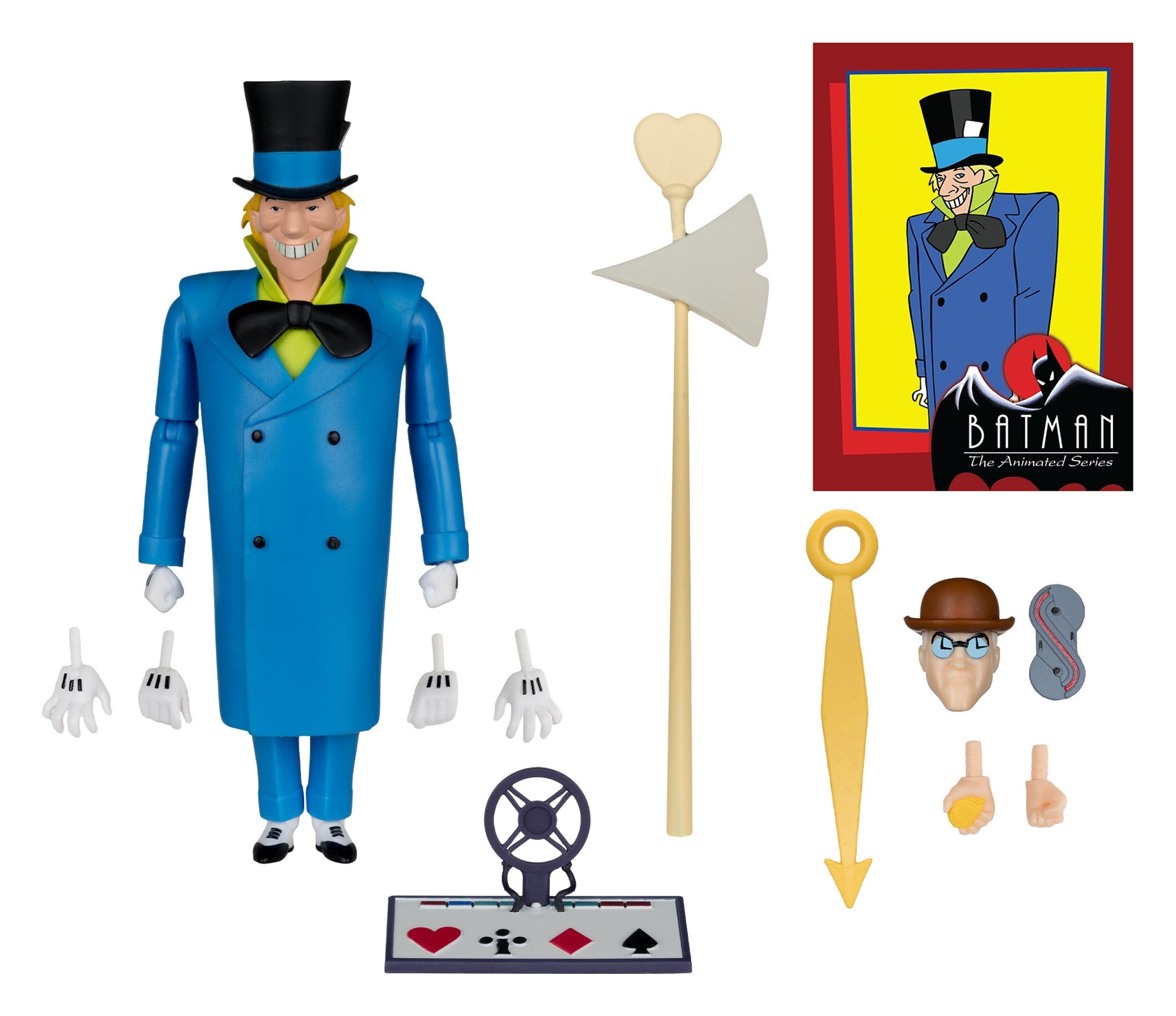 Batman: The Animated Series DC Direct Build-A figurka Action Wave 7 Jervis Tetch (Mad Hatter) 15 cm