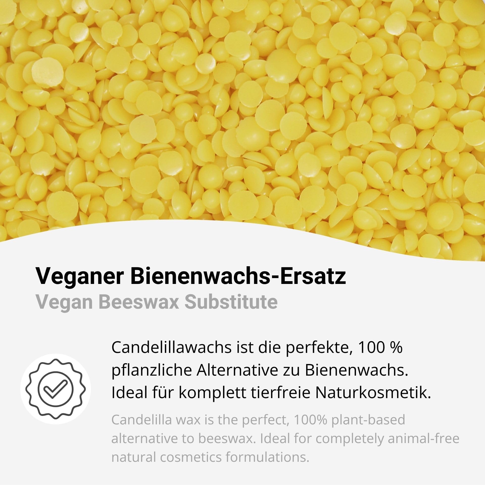 Candelillawachs Pastillen 5kg – 100% pflanzlich & vegan, ideal für Kosmetik & Naturkosmetik, Lippenpflege, Haarwachs, 69–73 °C