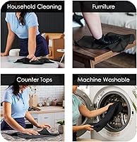 Vista 8 de Avalon Towels Microfiber Cleaning Cloths (Value Pack of 48) - Size 16 x 16 Inches, Highly Absorbent Cleaning Rags, Lint Free, Reusable and Washable