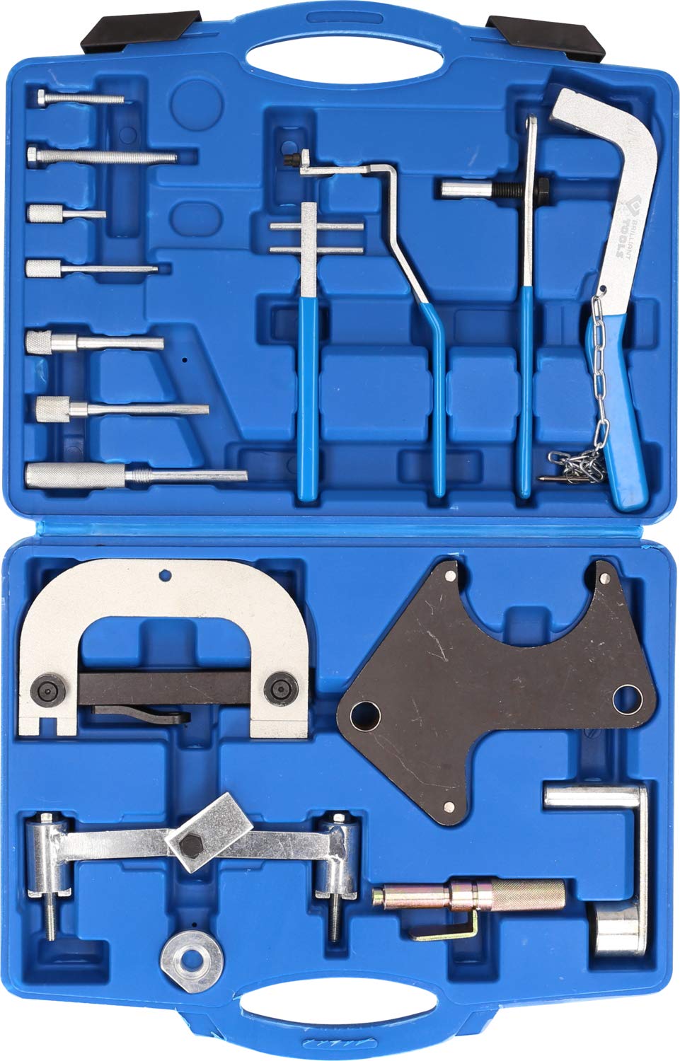 BRILLIANT TOOLS BT594650 Juego de herramientas de reglaje de motores para Renault [Powered by KS TOOLS]