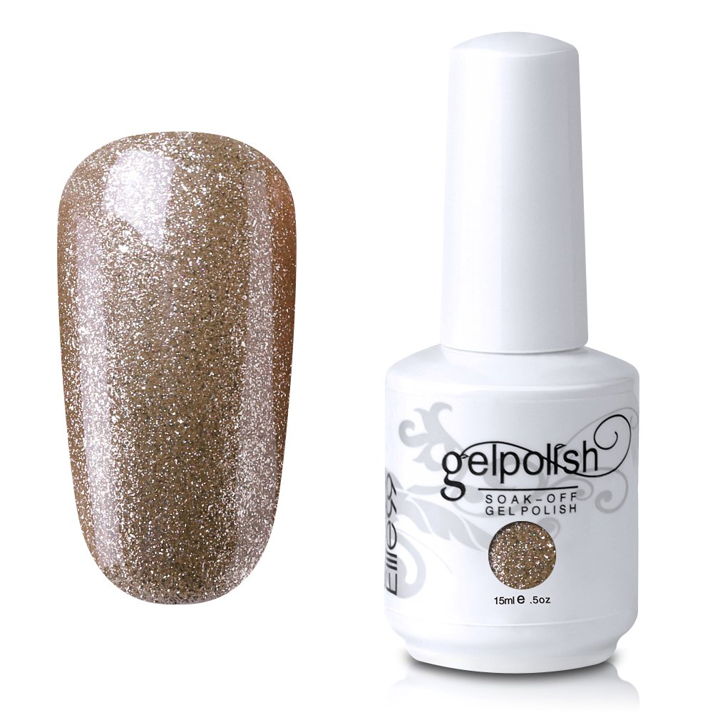 Elite99 Gel Nail Polish Soak Off UV LED Gel Lacquer Nail Art Manicure Pearl Burlywood 659 15ml