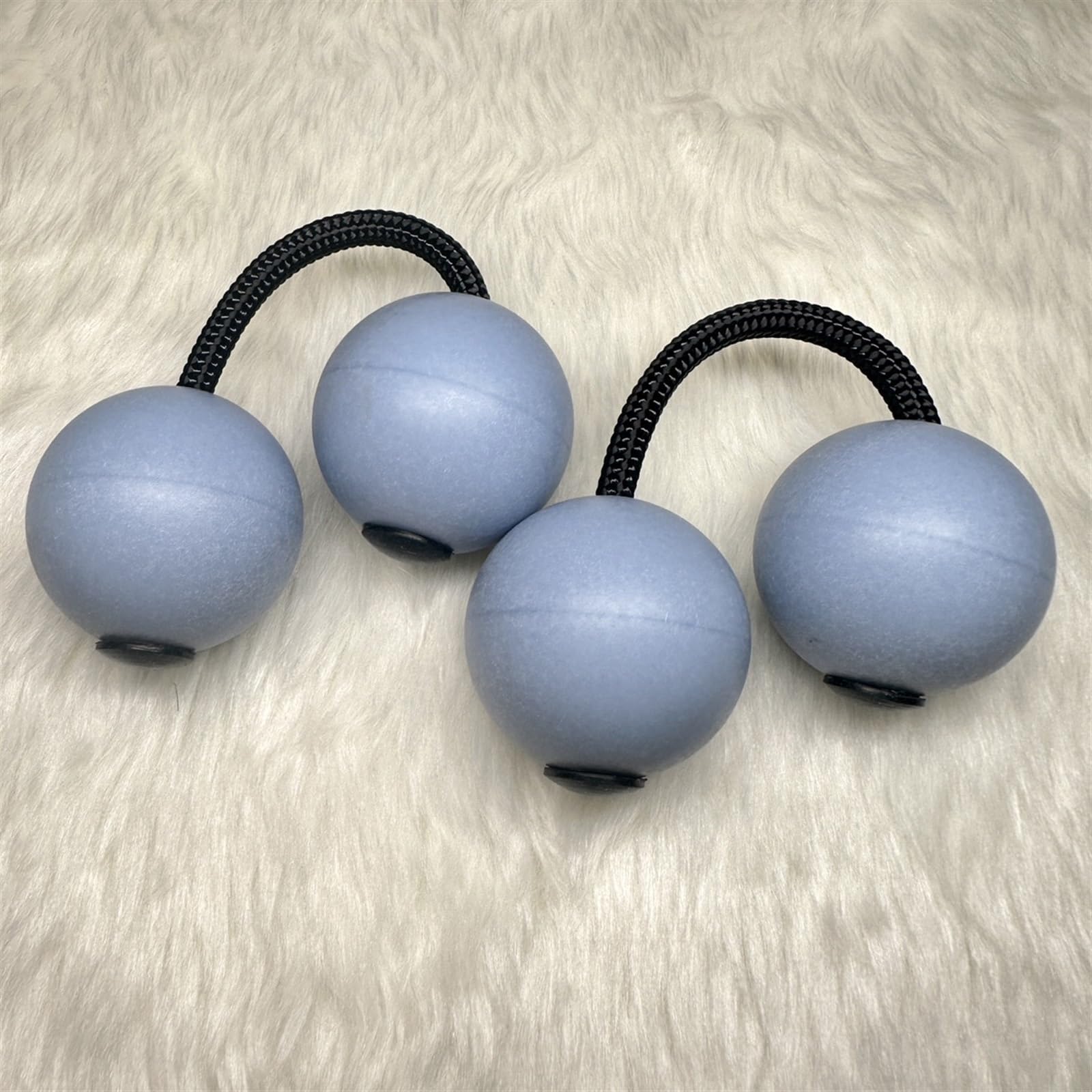 2 Piezas Ajustable Asalato Instrumento Africano Kashaka Amantes de la Música Aslatuas para Fiestas de Cumpleaños Actuaciones Rhythmic Ball(Azul)