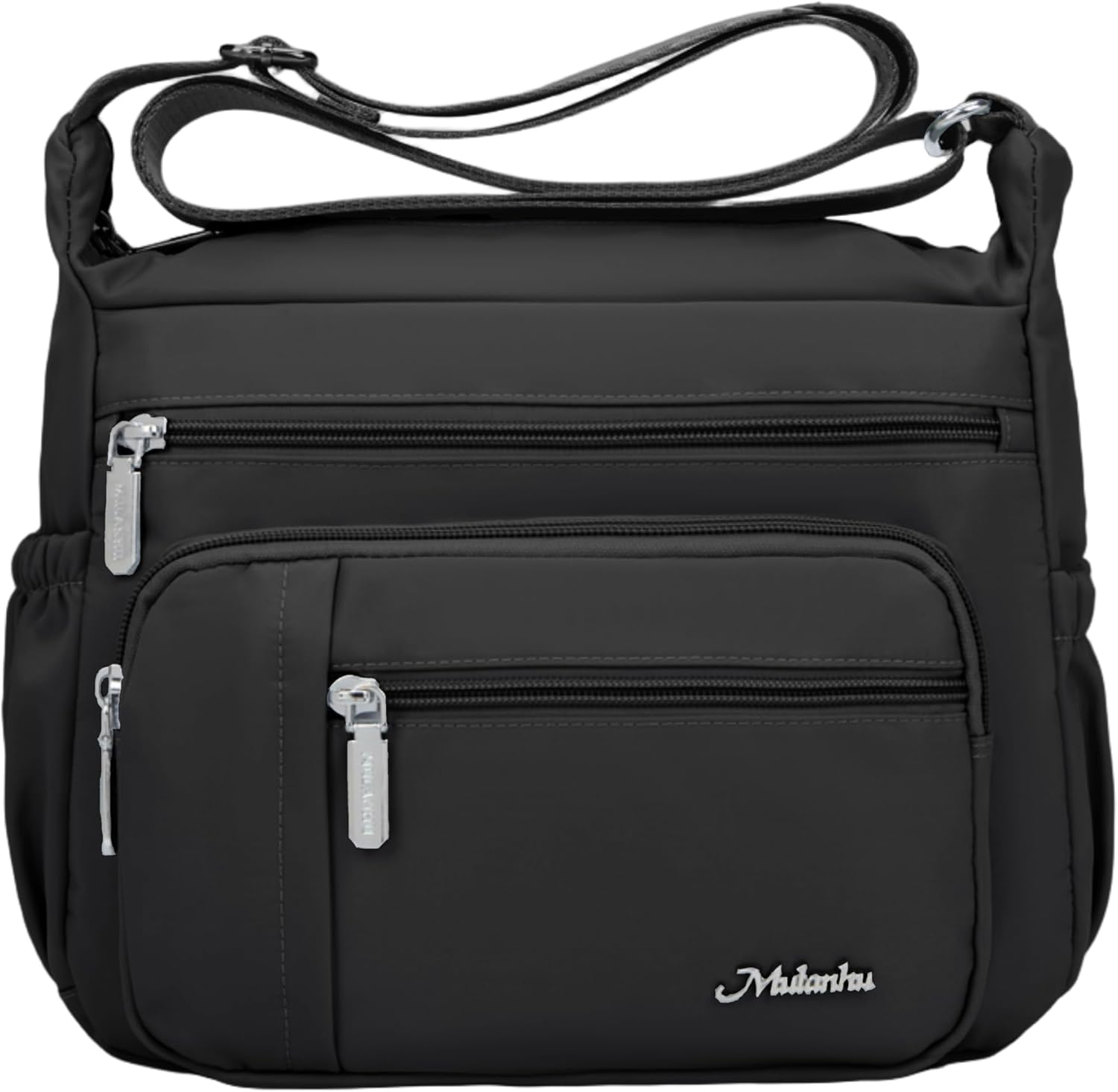 Wytidian Womens CrossbodyBags Nylon Waterproof Handbags Shoulder Purses Roomy Multiple Pockets Pocketbooks