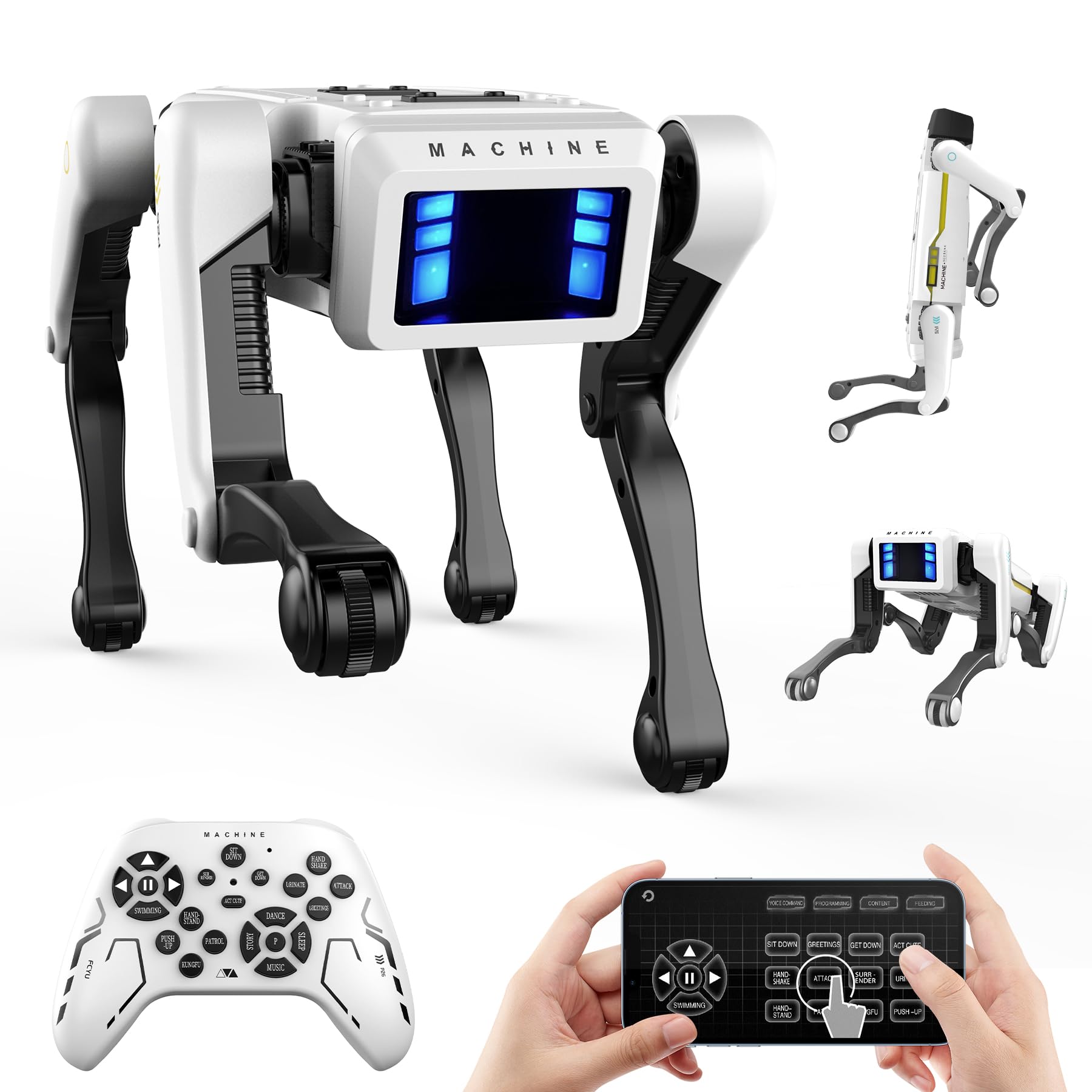 Amazon.com: Funio Robot Dog, AI Dog, AI Smart Pet, Will Dance and