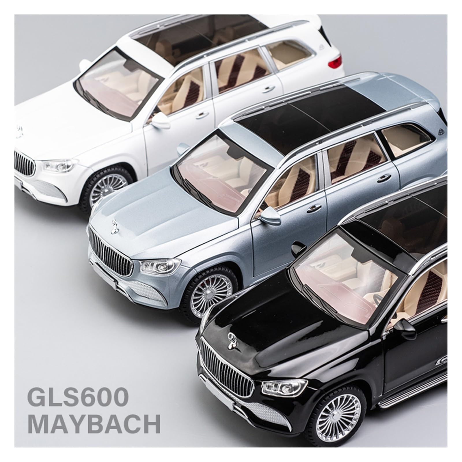 Amazon.co.jp: 1:24 ベンツマイバッハGLS600に最適 合金モデルカー子供