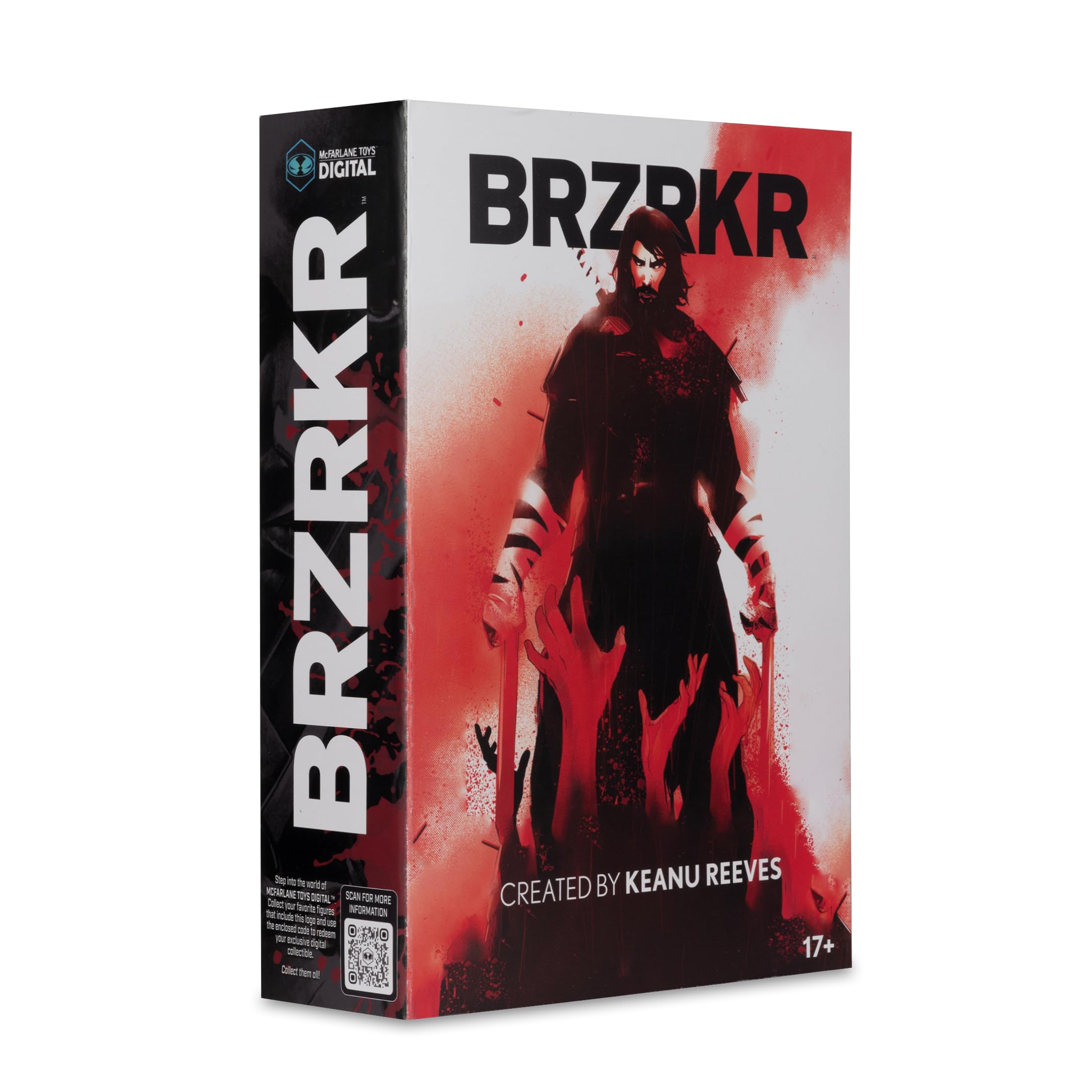 BRZRKR B 7-calowa luksusowa figurka z zabawkami McFarlane cyfrowa kolekcjonerska