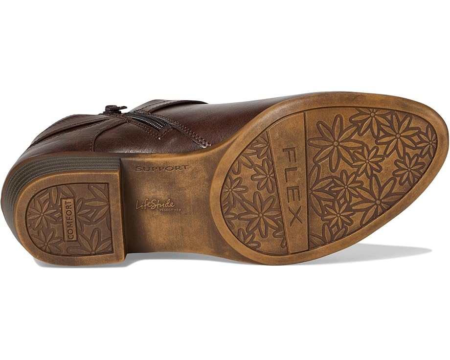 LifeStride Alexander Block Heel Ankle Bootsies - Bottom View