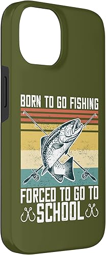 Miniatura 6 de Funda para iPhone 1212 Pro Born To Go Fishing Bass Fish Fisherman Boys Kids