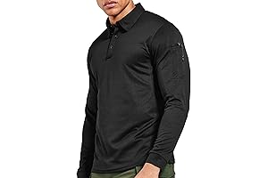 Men's Performance Tactical Polo Shirts for Outdoor Adventures