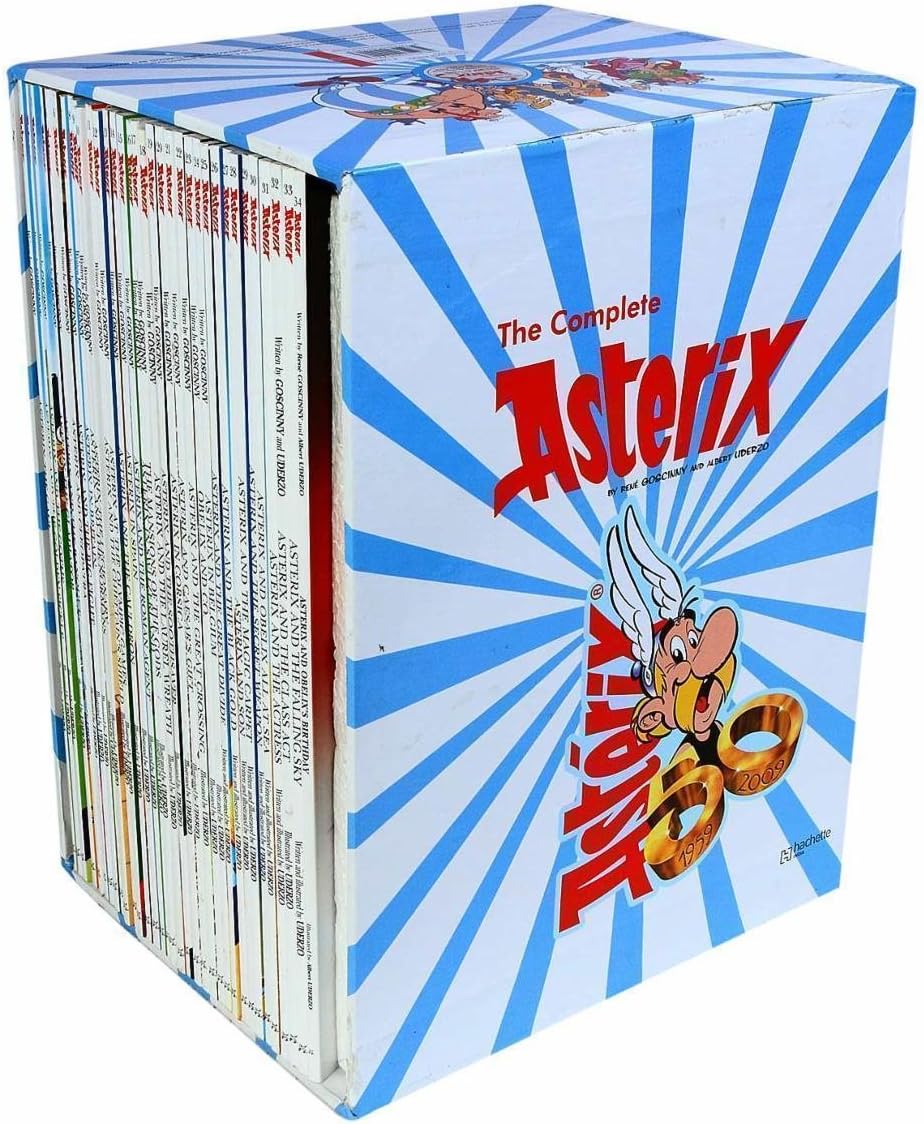 Asterix Comics Books Set - A Collection of 35 Brand New Paperbacks by Rene Goscinny