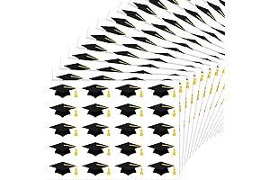 800 Pieces Grad Cap Letter Stickers: Elevate Your Graduation Celebration