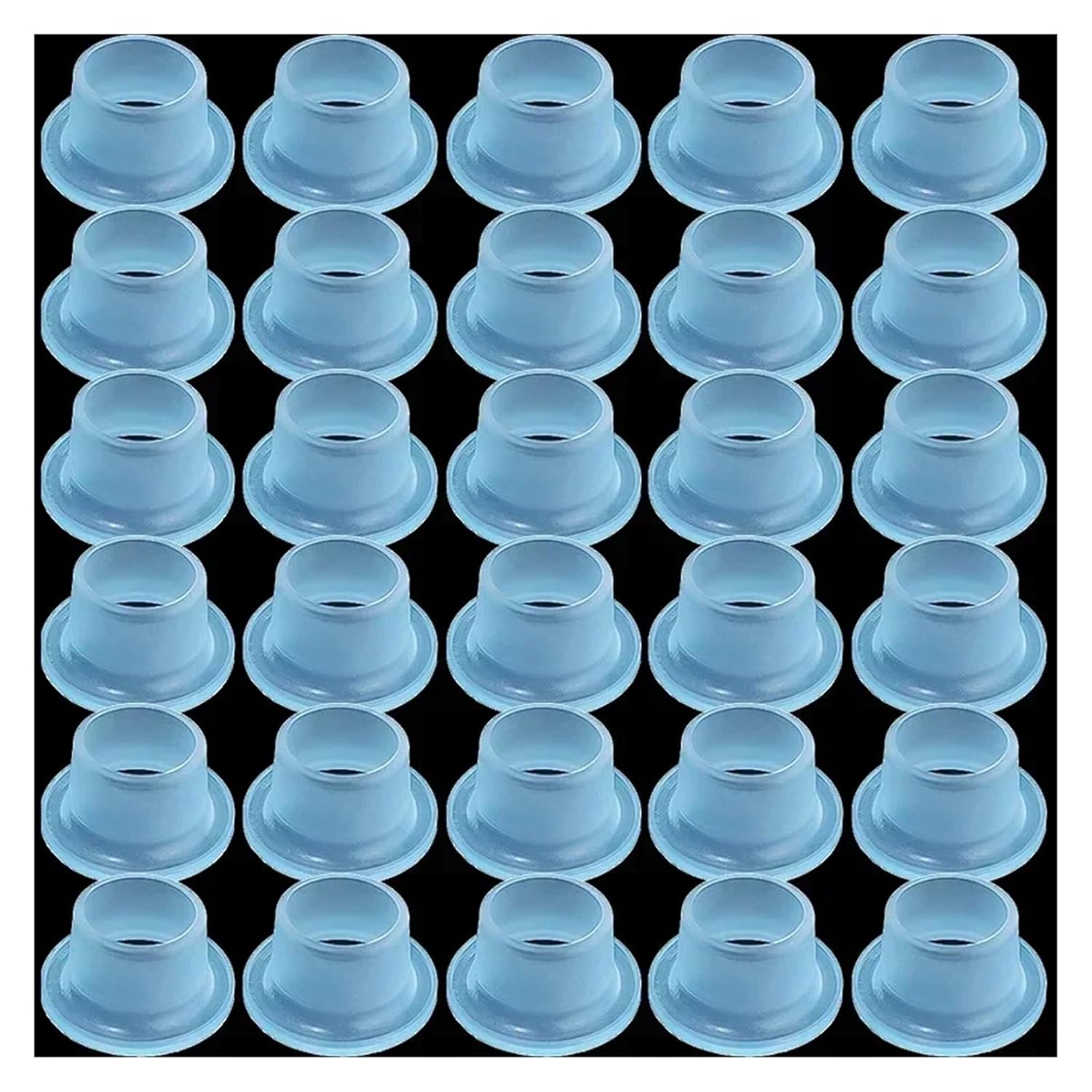 Silicone Sealing Gaskets Faucet Valve Leakage Leak-Proof Rubber Pipe Hose Sealer Washer Gasket Plumbing Plug Accessories(Blue,120PCS_25MM)