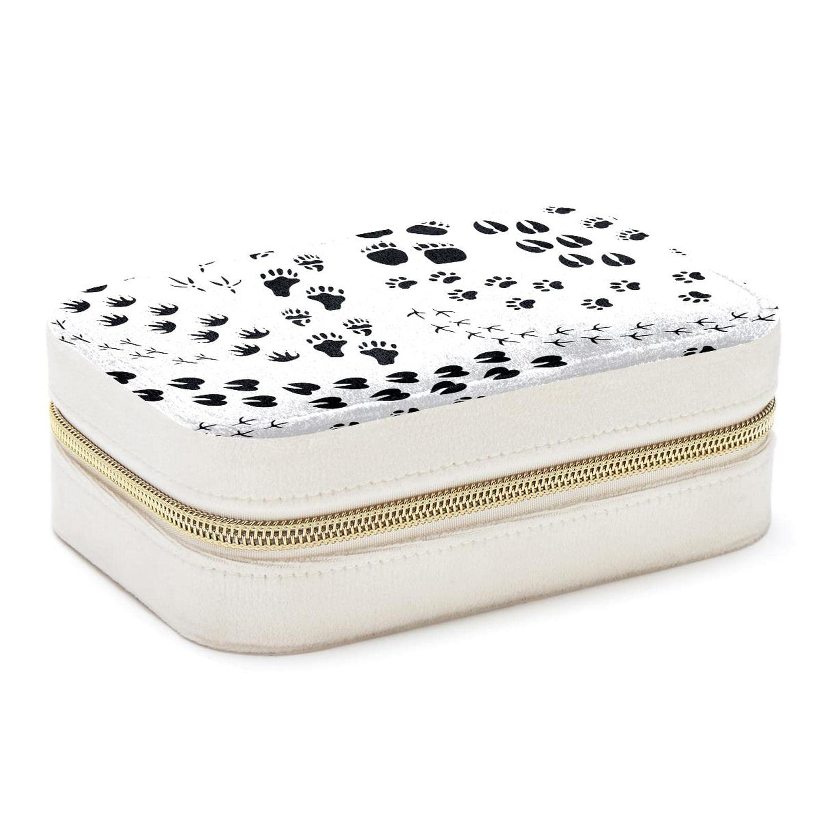 Boîte à bijoux patte d'animal cadeau original pour femmes et filles tendance