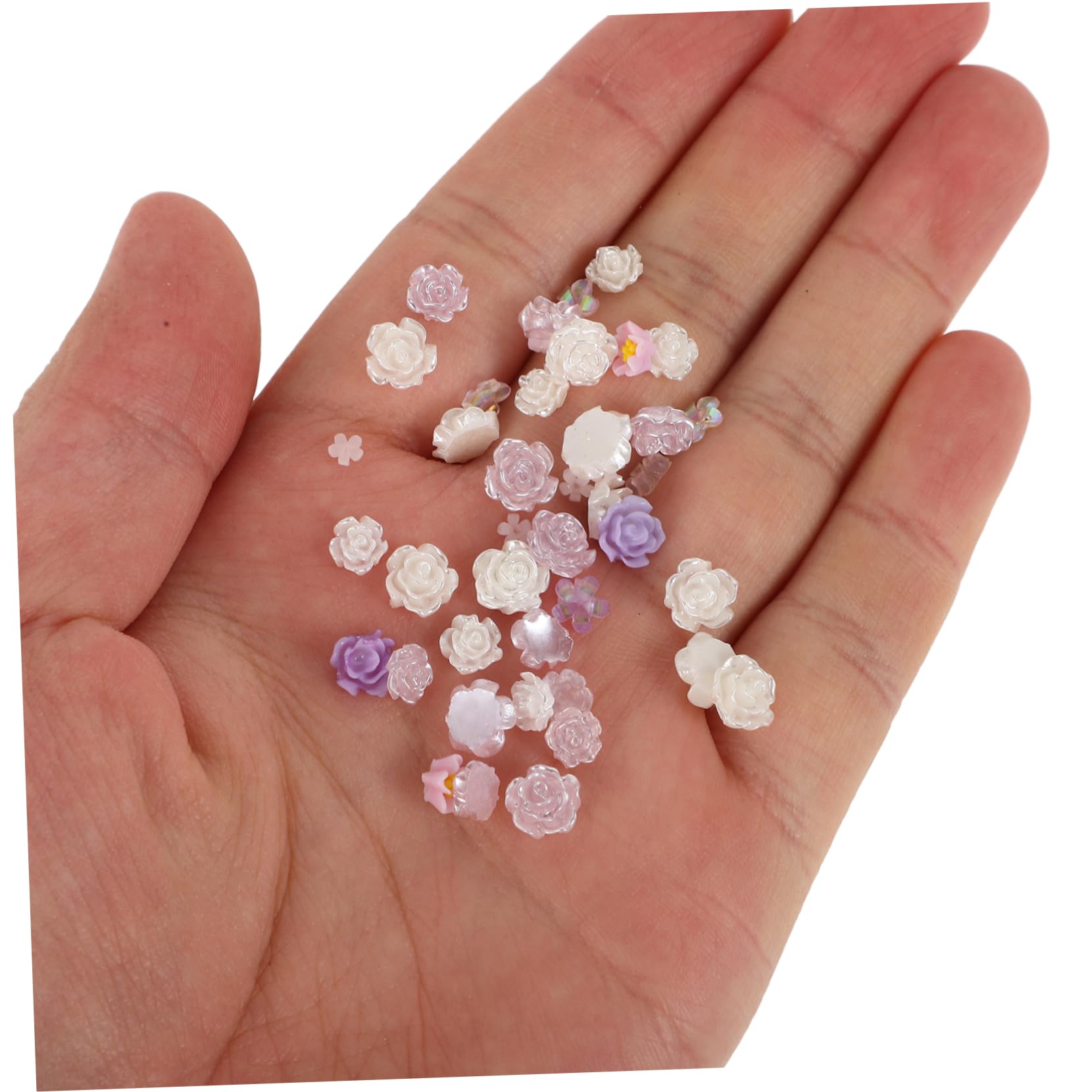 PACKOVE 3 Pezzi Decorazioni Resina per Unghie per Nail Art e Custodie Telefoniche e Creazioni