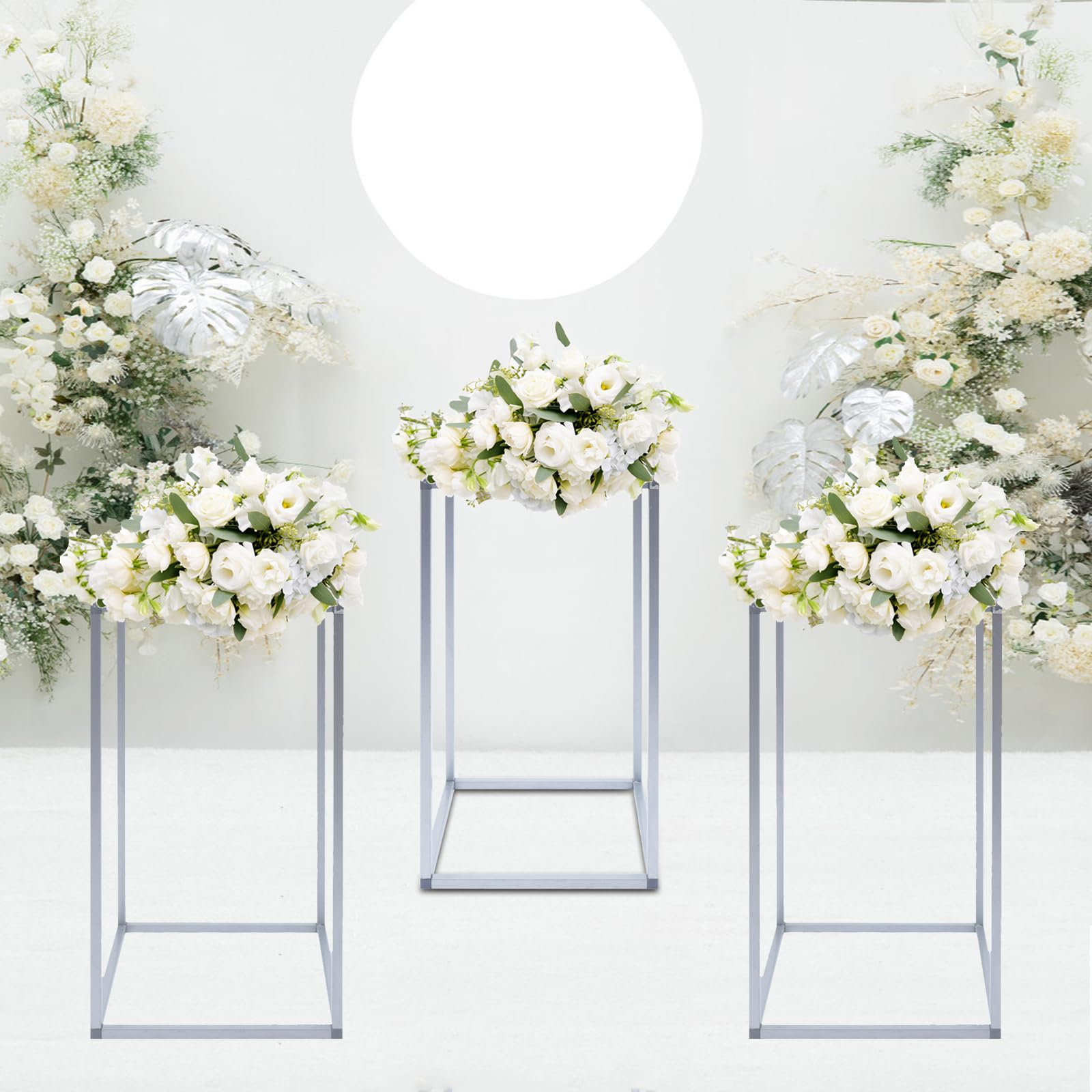 Amazon.com: 11PCS Flower Stand Silver Flower Display Stand Metal