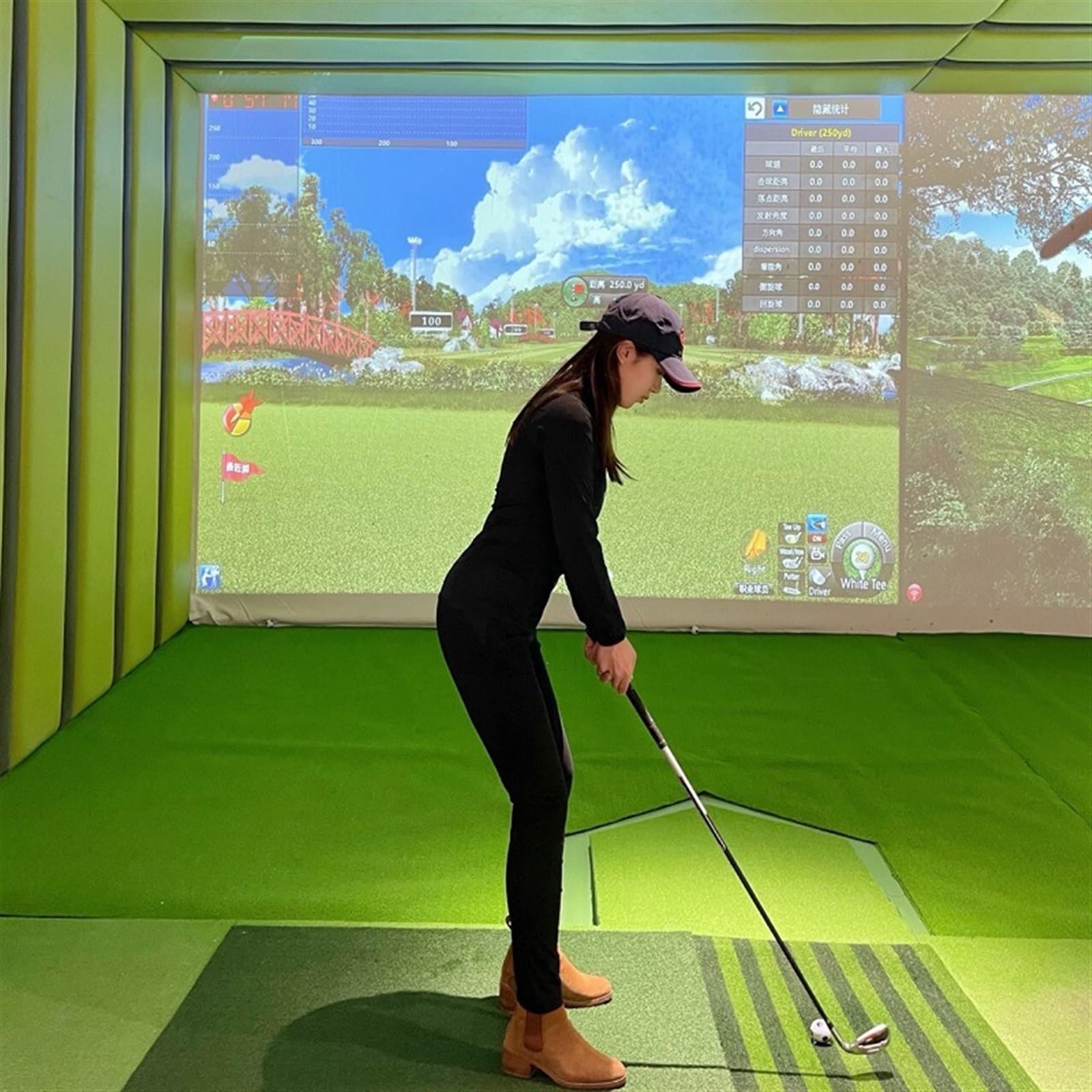 best golf simulator projector