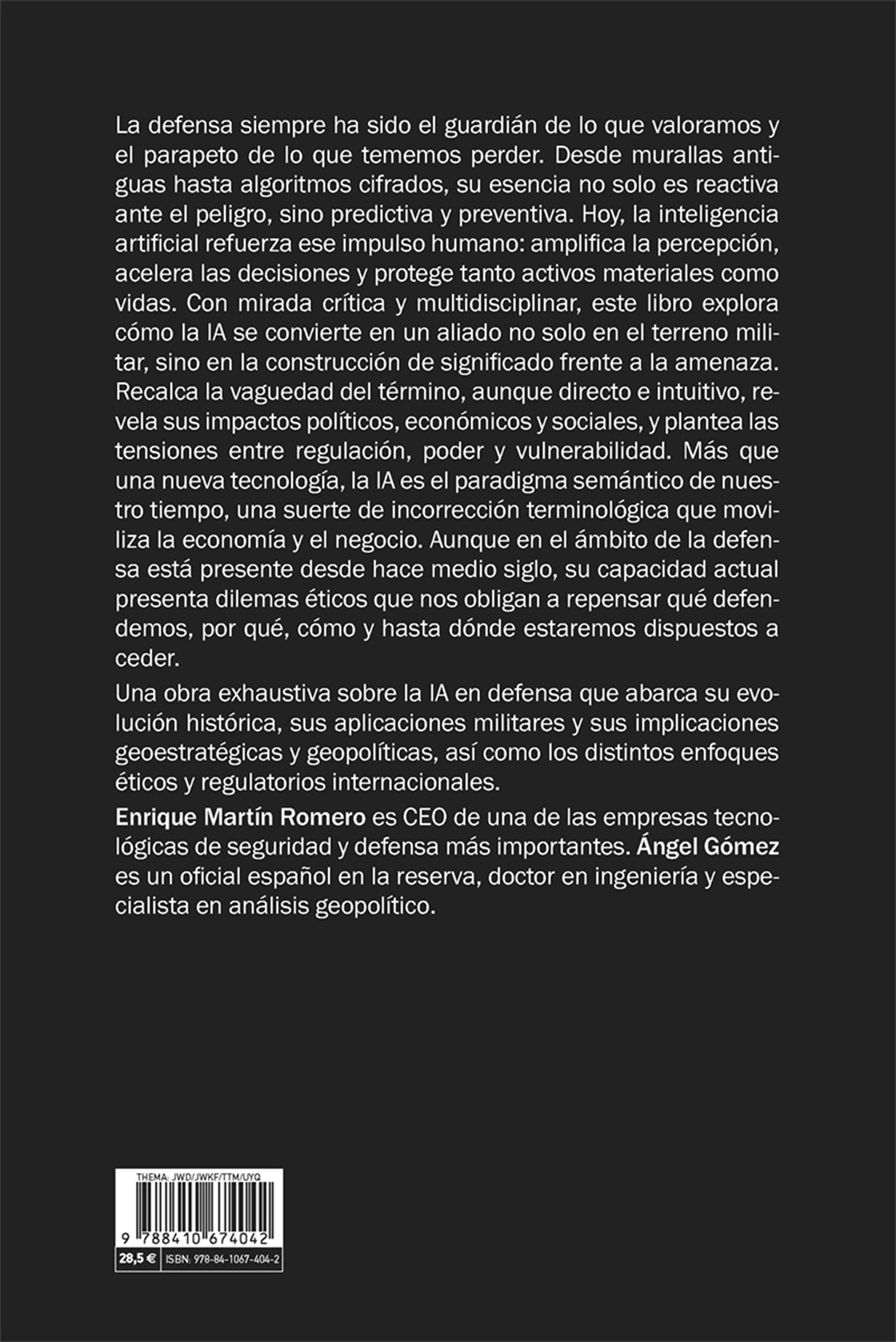 Inteligencia artificial y defensa: El impacto en los ejércitos: 1066 (Mayor)