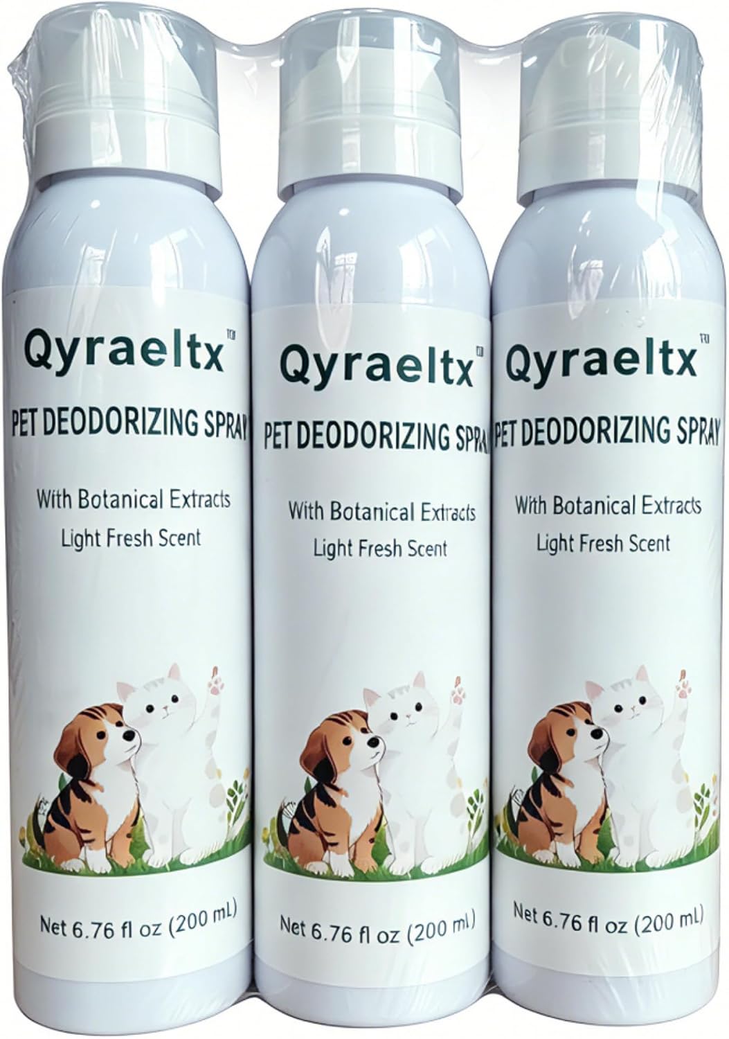 Pet Odor Eliminator Spray, 6.76 fl oz (200mL) Each, 3 Pack