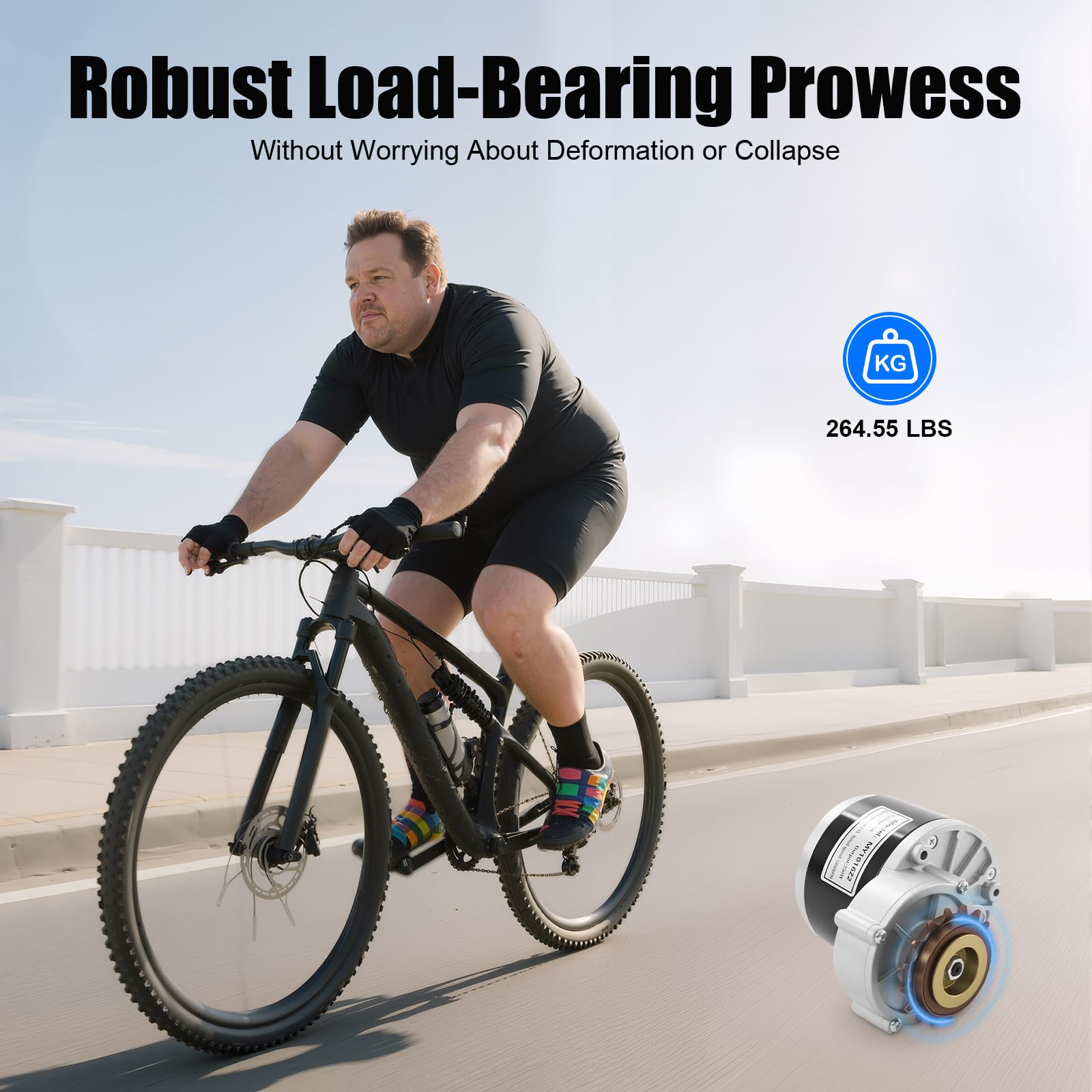 Zestaw do konwersji roweru w rower elektryczny, 250 W, 24 V, z wyświetlaczem LED, szczotkowany silnik z czystej miedzi, bezstopniowa regulacja prędkości, do rowerów górskich, miejskich