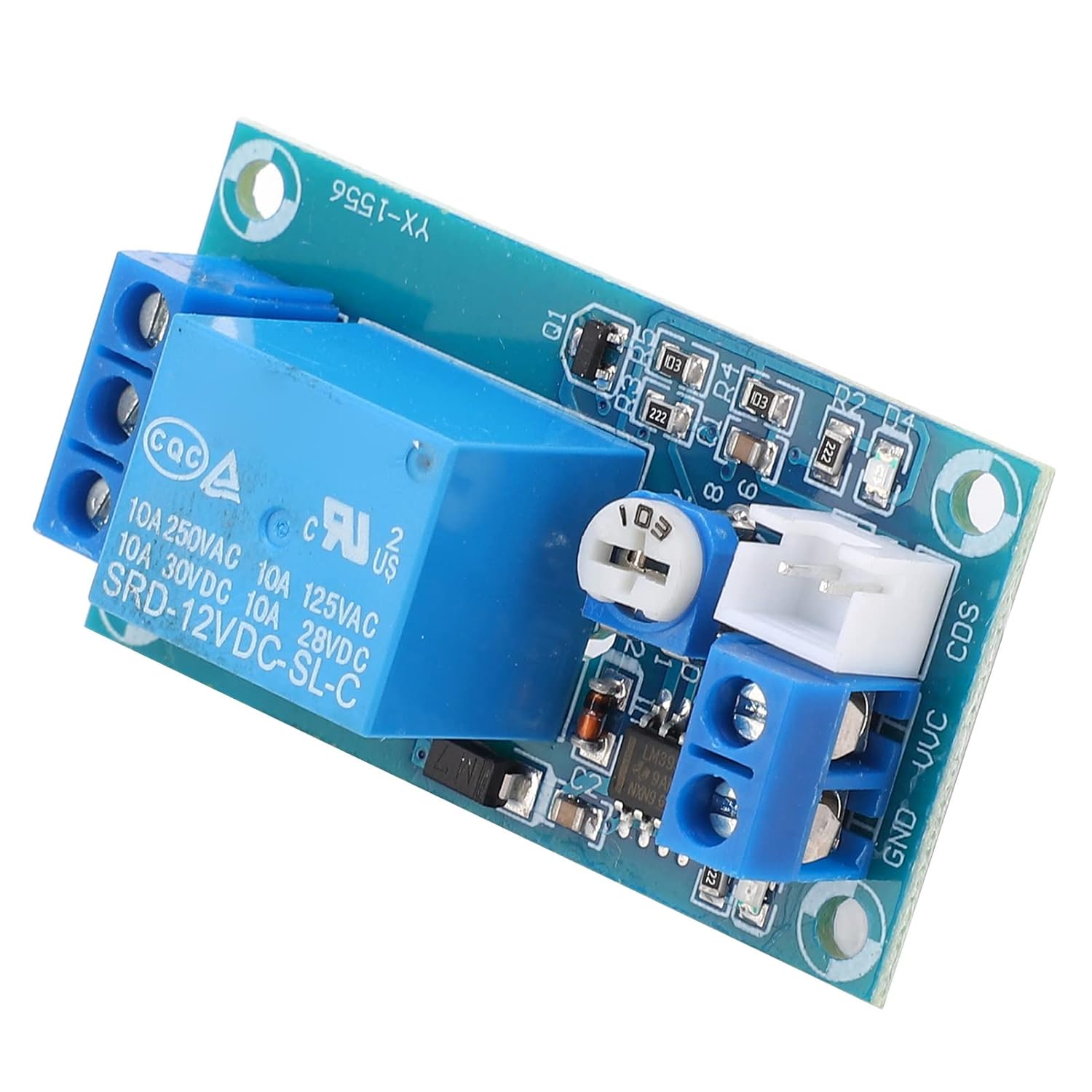 Light Sensitive Sensor Relay, Long Life Span Control Capacity Maximum