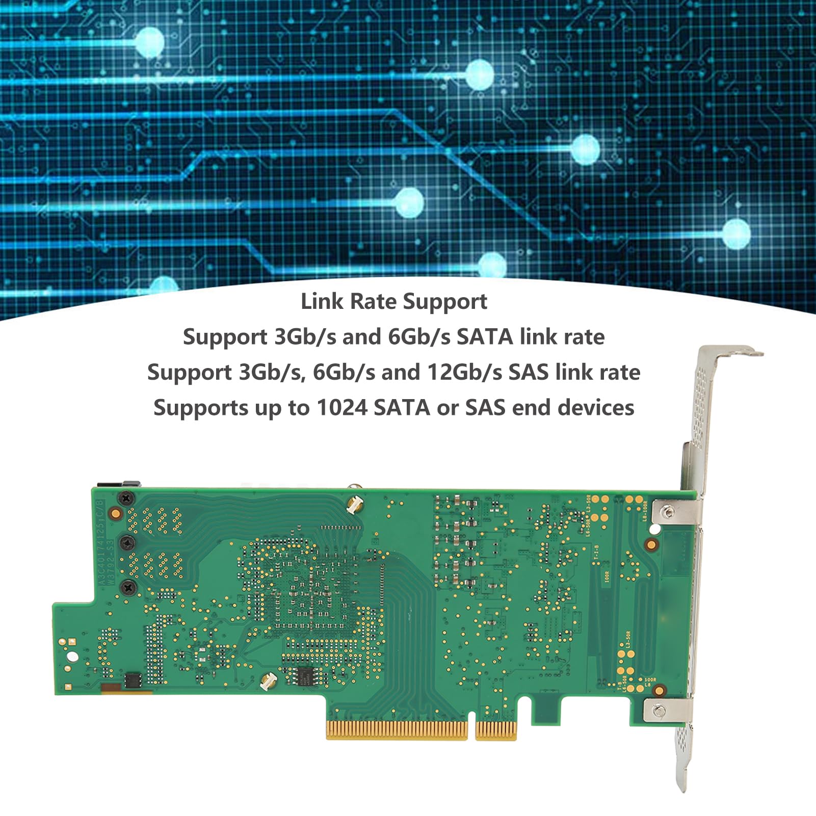 Carte SAS LSI SAS3008 12 Go/s Contrôleur RAID