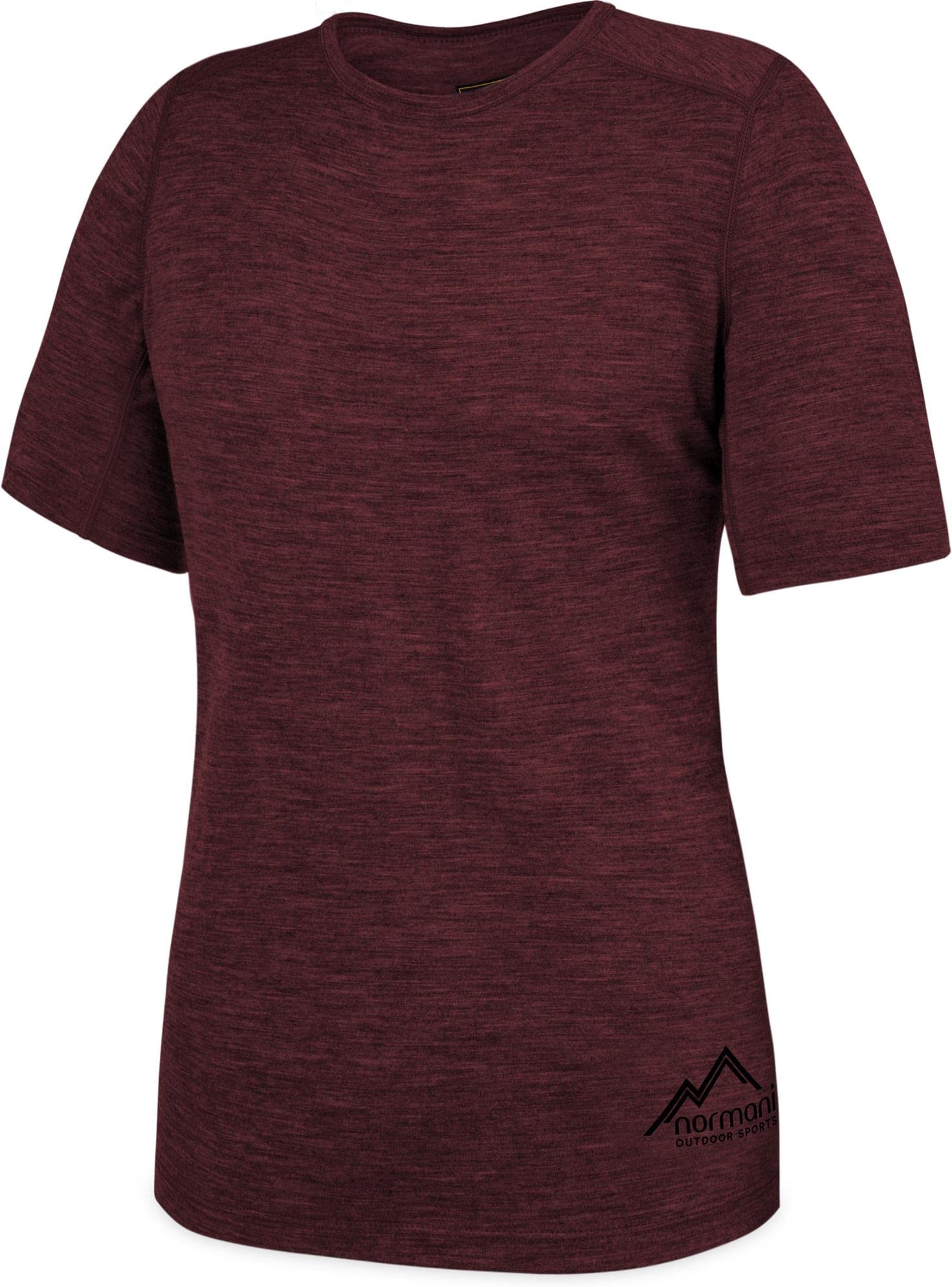 Damen Merino T-Shirt Kurzarm 100% Merinowolle Outdoor Oberteil Funktionsshirt Unterwäsche 200g/m²