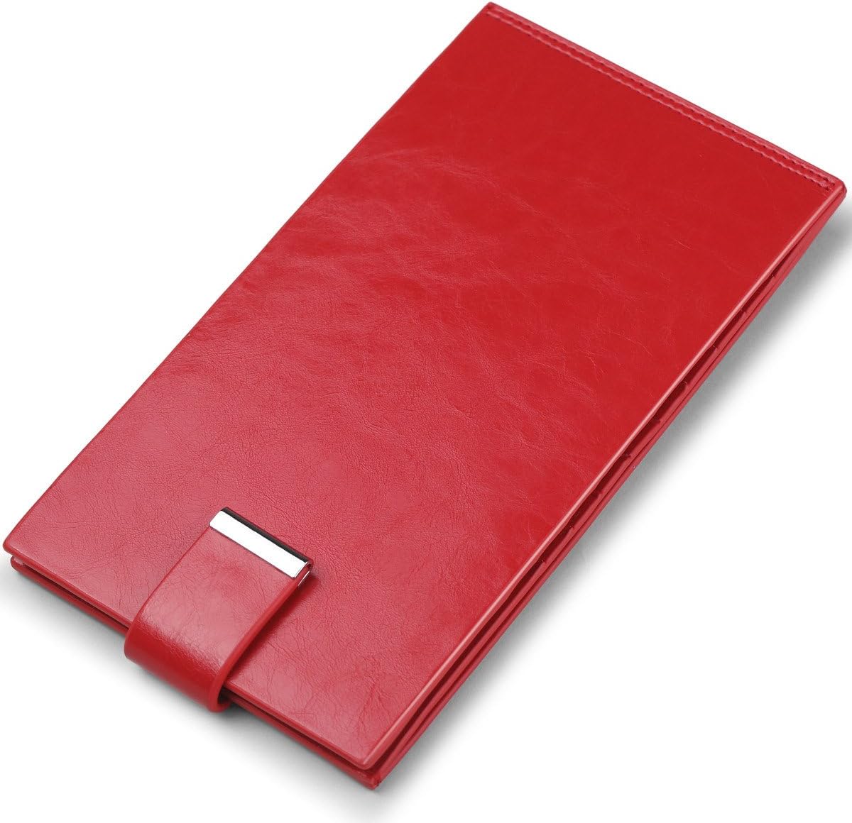 Women's Genuine Leather Credit Card Holder RFID Long Zipper Purse Wallet - Image 4