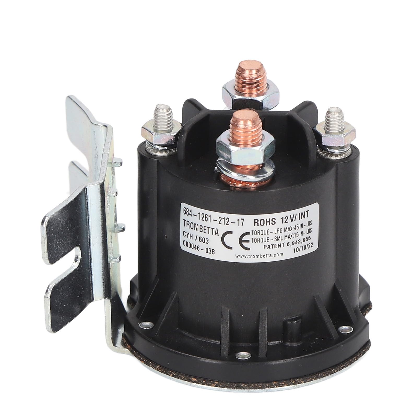 Pompe à Huile électrique DC Contacteur Sce-puissance Sensible 684 1261 212 17 Chiffre élévatrice de Remplacement Trombetta DC12V