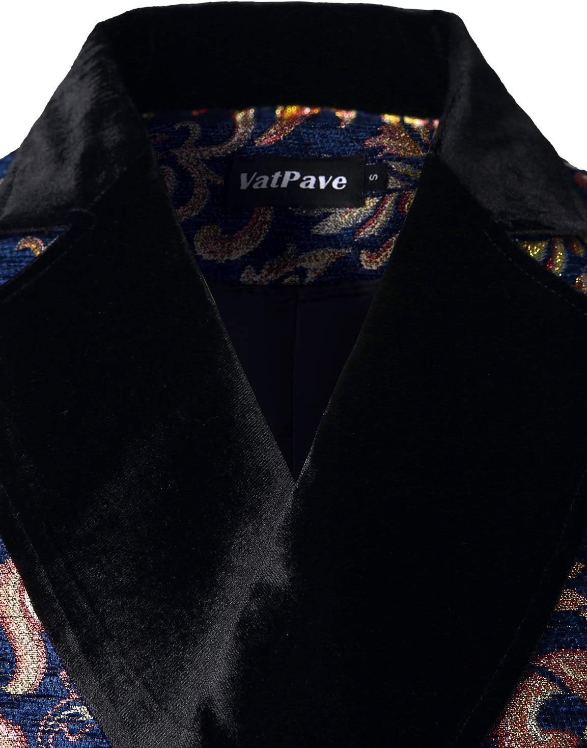 VATPAVE Mens Victorian Double Breasted Vest Gothic Steampunk Waistcoat - Image 4