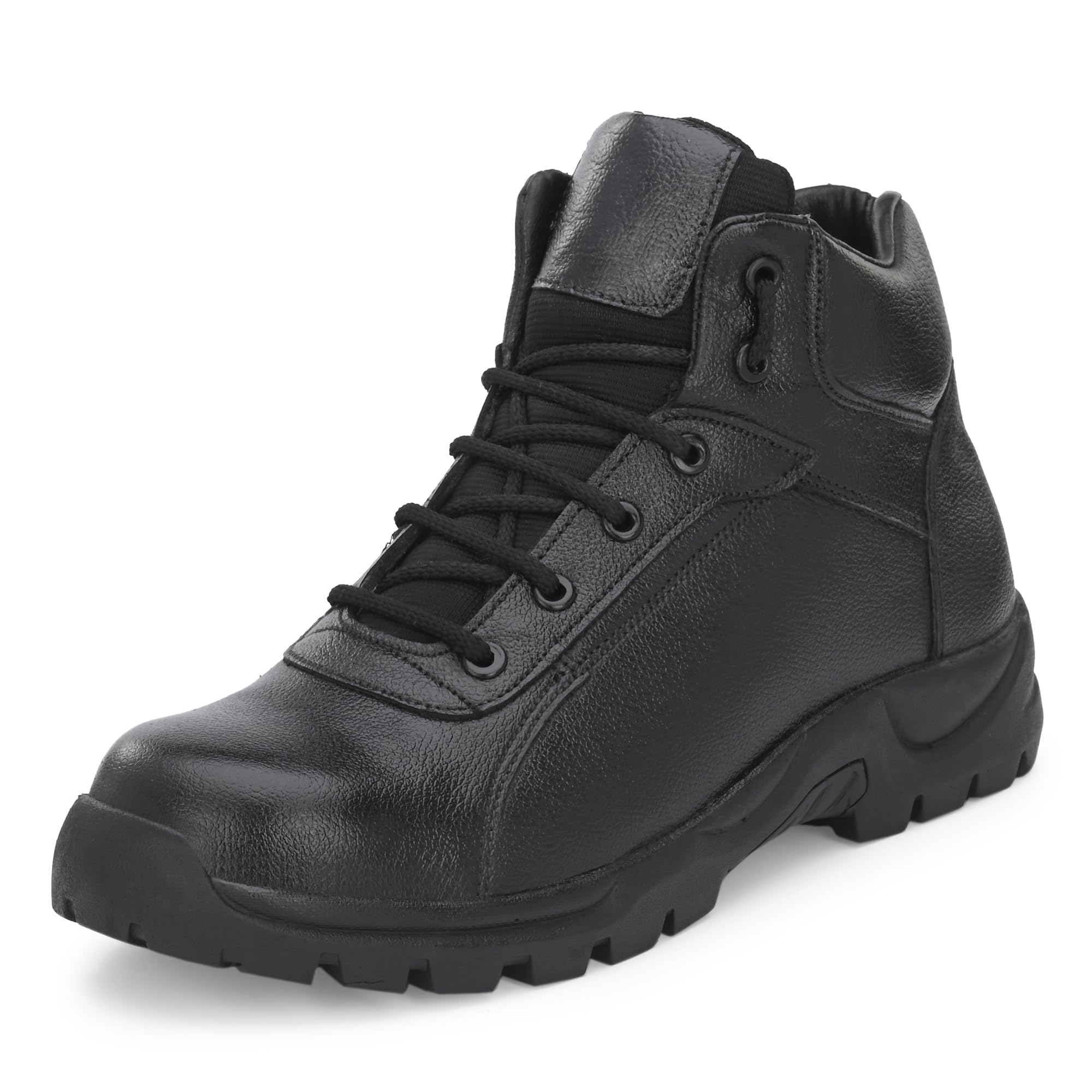Leo Light Weight Indutrial Black Steel Toe Grain Leather Safety Boots (B0C8P88TL7) Amazon Price History, Amazon Price Tracker