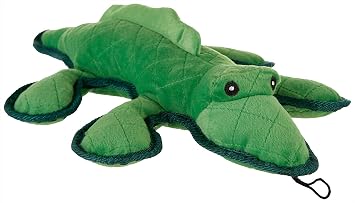 PetLou Bite Me 19 Inch Durable Squeaker Alligator Dog Toys