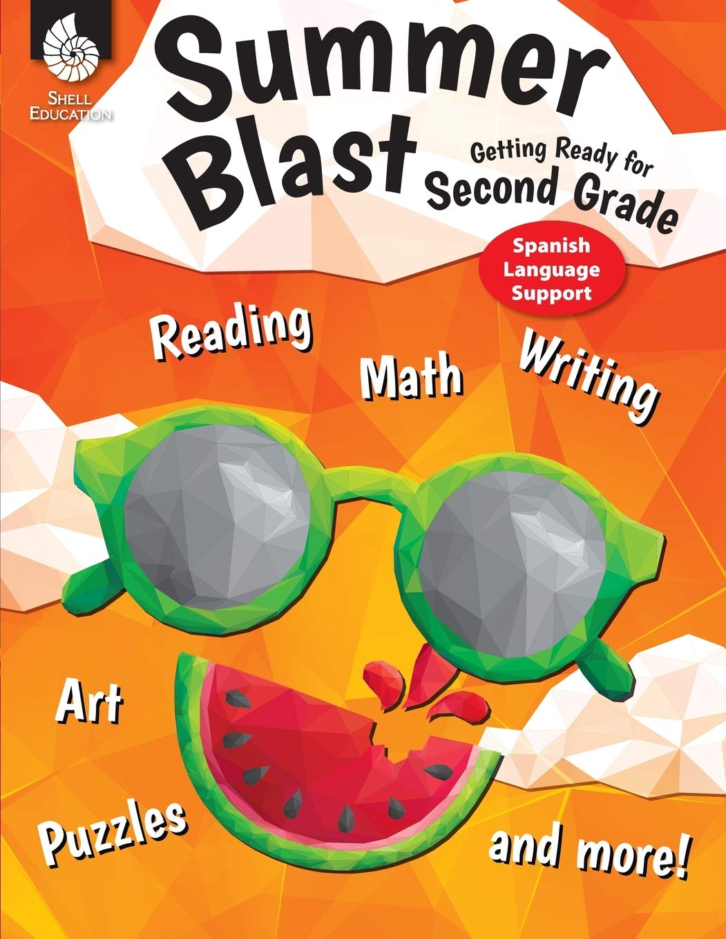 Summer Blast: Getting Ready for Second Grade (Spanish Support) Full-Color Workbook for Kids Ages 4-6 - with Reading, Writing, and Math Worksheets to ... Loss, includes Parent Tips (Spanish Edition)