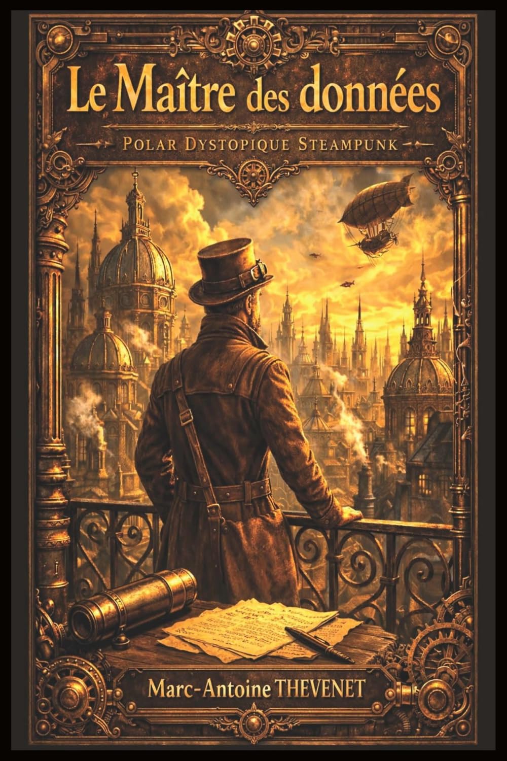 Le Maître des données: Polar dystopique Steampunk
