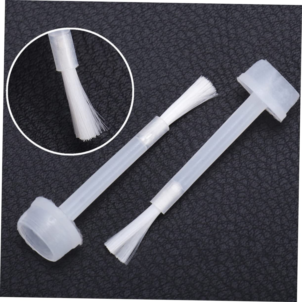 Healvian 2 Set Di Pennelli Di Ricambio Per Smalto Per Unghie Per Immersione Di Liquidi Setole Morbide Strumenti Per Manicure 400 Pezzi * 2
