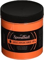 Vista 10 de Speedball Tinta acrílica para serigrafía, 8 oz, negra para impresiones en papel, fabricada en EE. UU