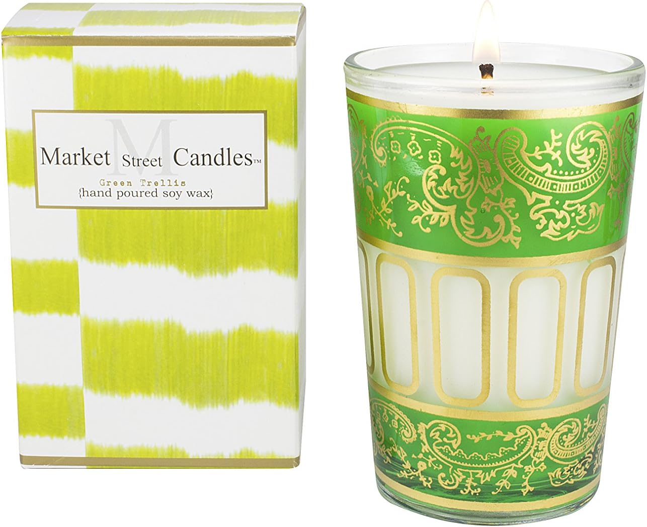 Market Street Candles Moroccan Fresh Cut Grass Scented Soy