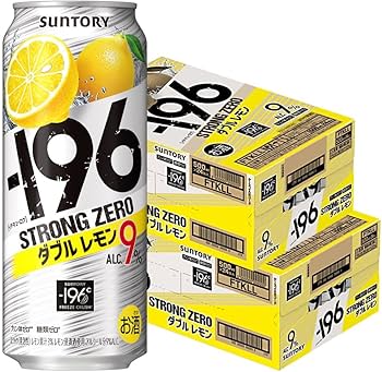 Amazon.co.jp: 【2ケースパック】-196℃ストロングゼロ ダブルレモン