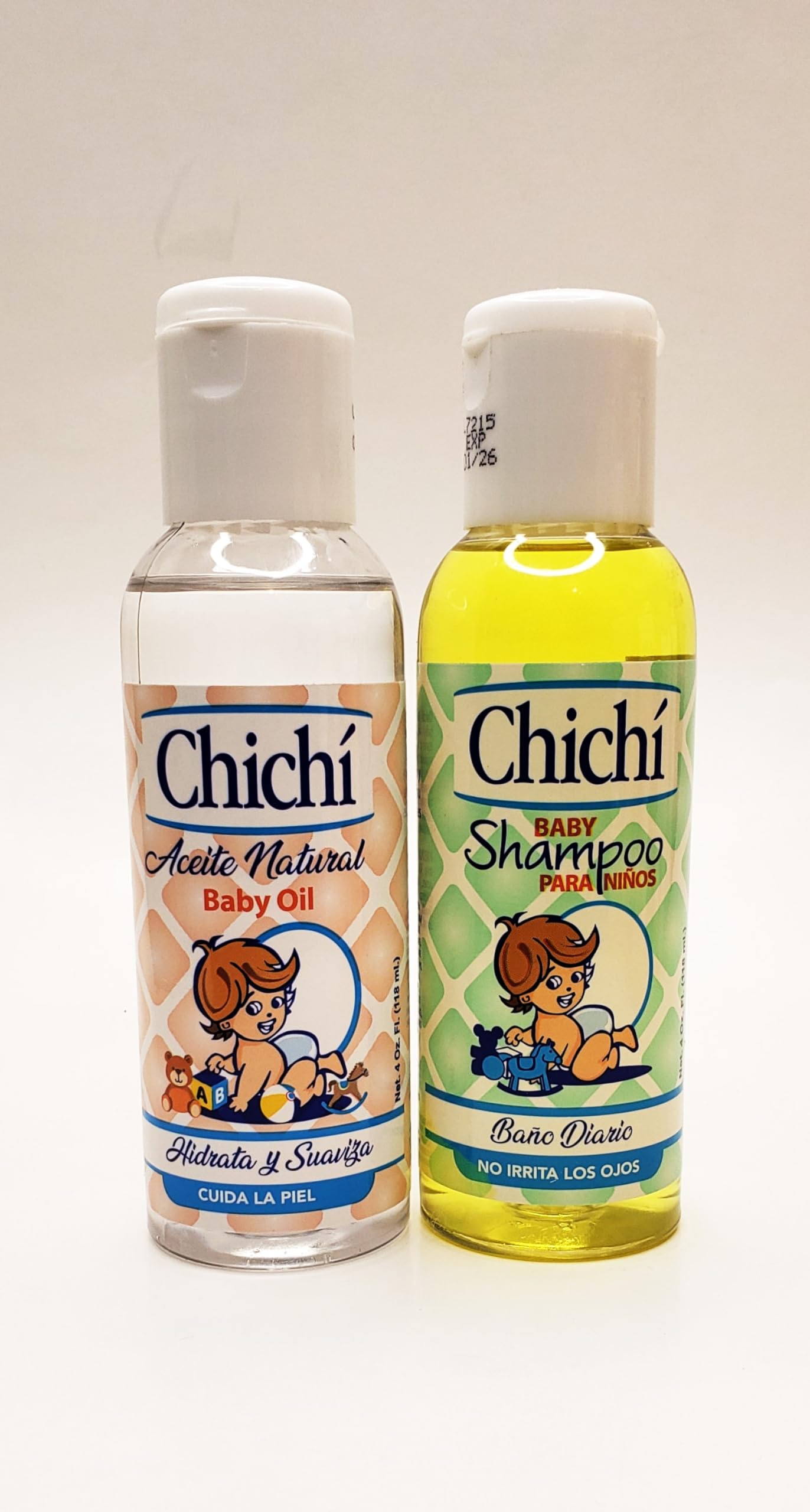 Generic ChiChi Baby Shampoo 4oz + Baby Oil 4oz 2pcs Kit