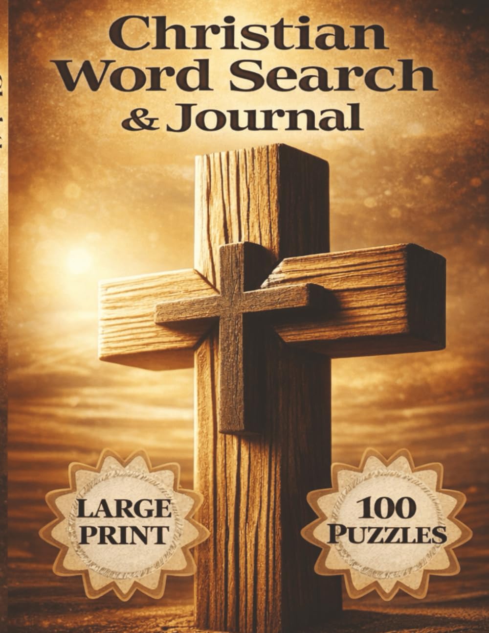 Christian Word Search & Journal Pages for Adults and Seniors: Large Print Bible-Themed Puzzles with Reflection Pages for Personal Devotion and Church Groups