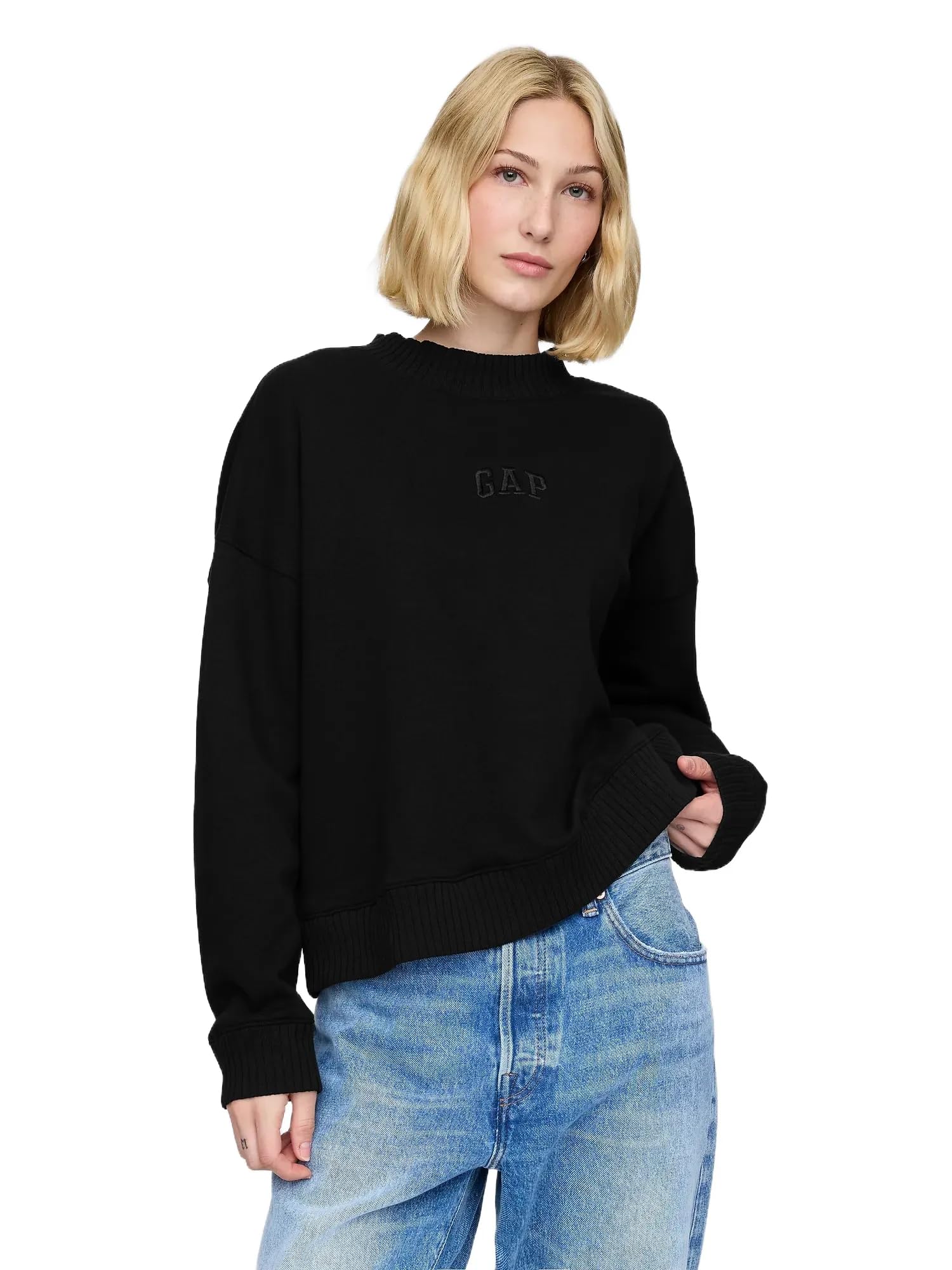 Women's Logo Mockneck Sweatshirt