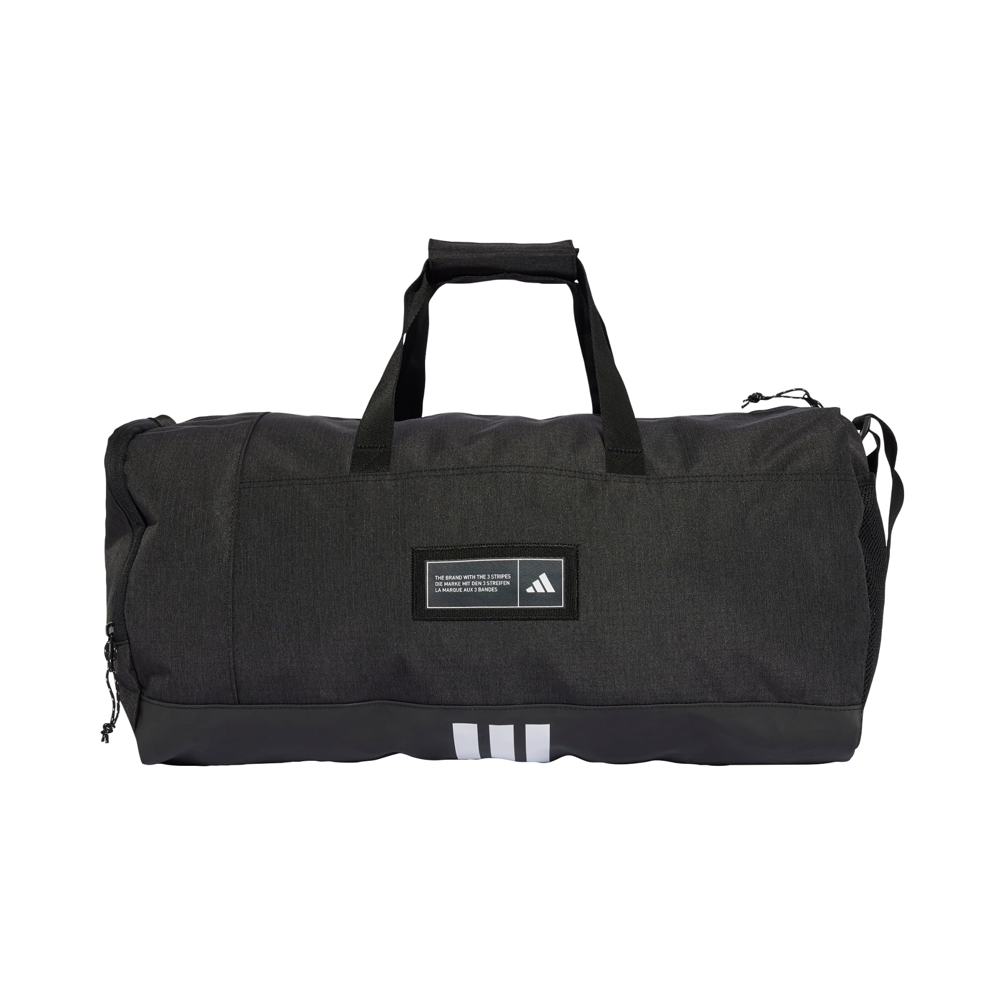 adidas Unisex 4ATHLTS Duffel Bag Medium, Black/White, One Size