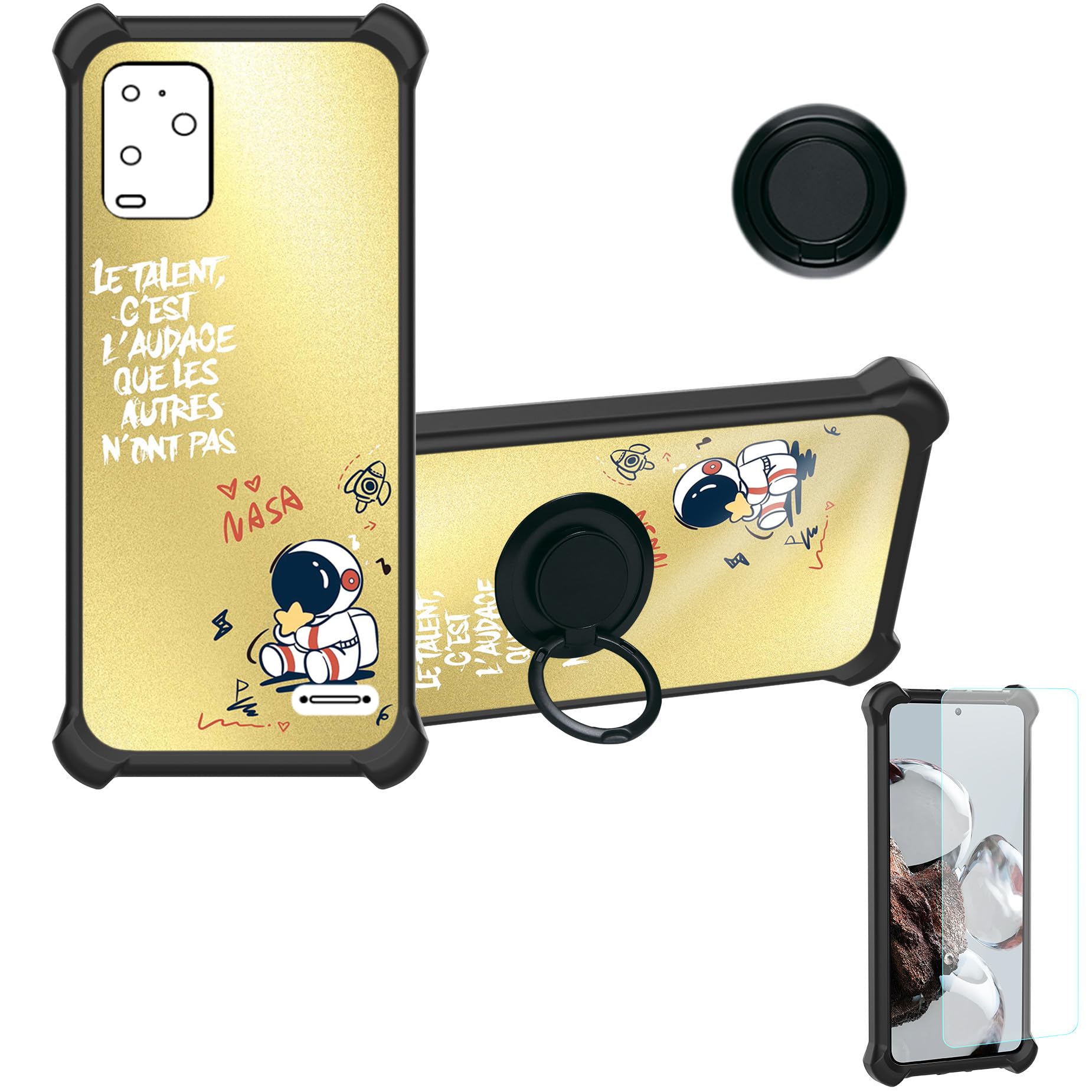 bojioderf Funda para BLU View 5 Pro B170D Funda Compatible con BLU View
