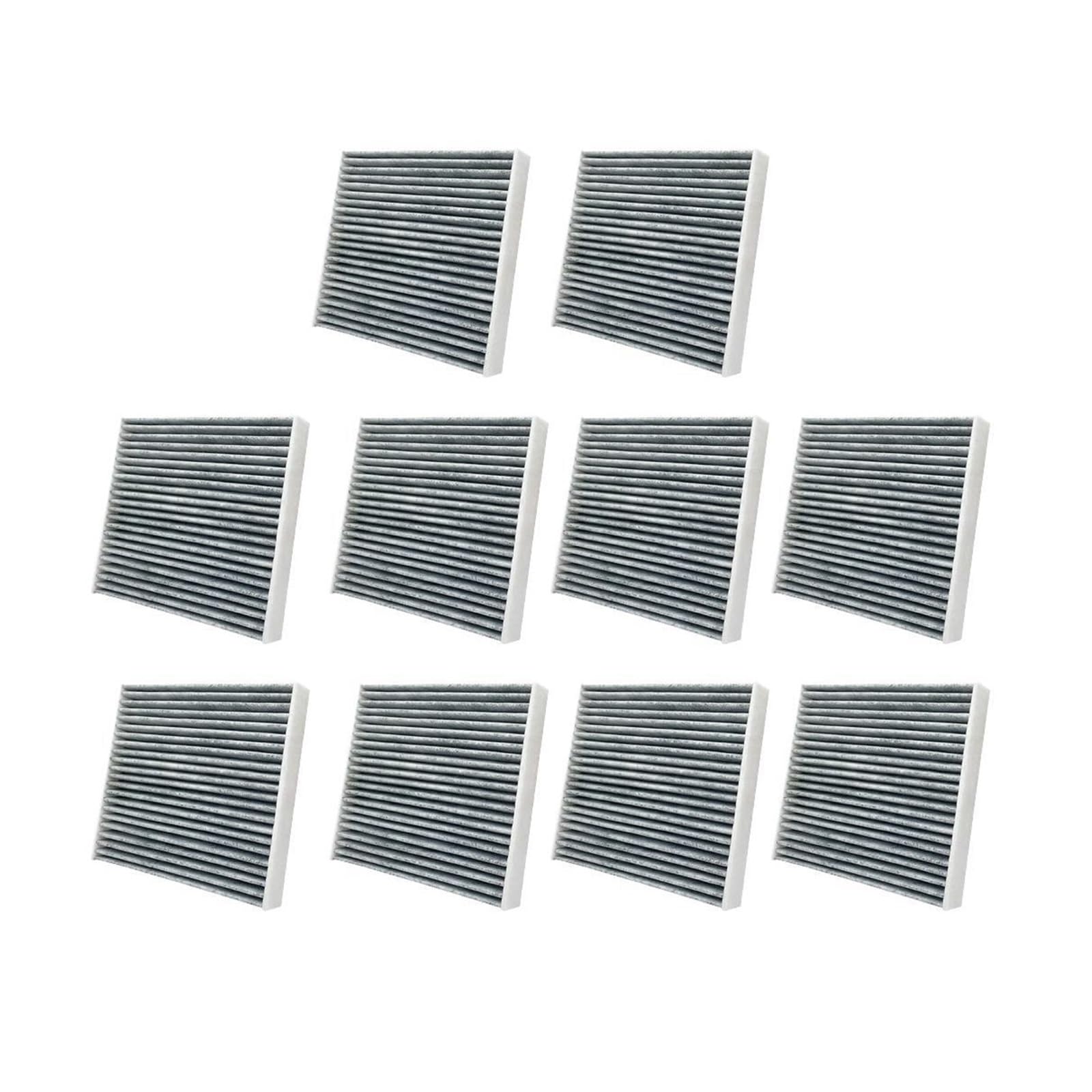 Air conditioning filter Car Air Filter Fit For Toyota Grand Highlander 2020-2024 Carbon Fiber Cabin 87139-0E040 87139-0R030 CF12157 87139-26010(10PCS)