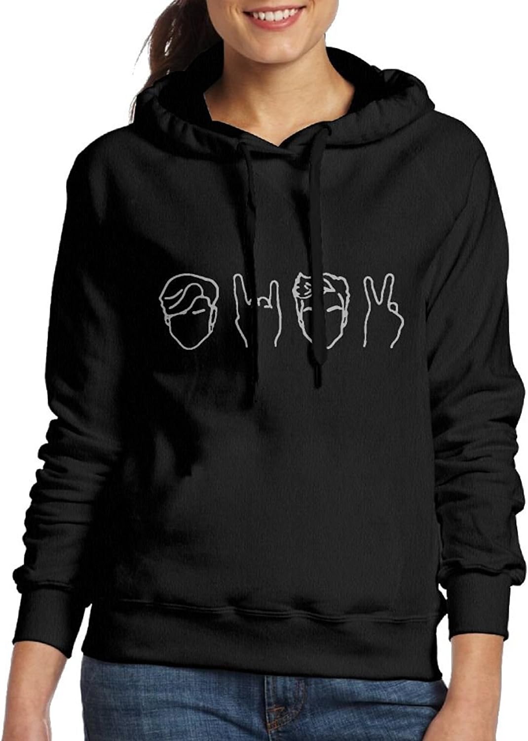 Frandelicy Jewelry EG Dolan Twins Women's Custom Hoodie Young Sweatshirt (S)