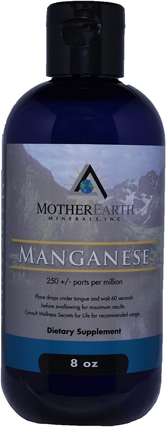 Angstrom Minerals, Manganese-8 ozs. : Health & Household