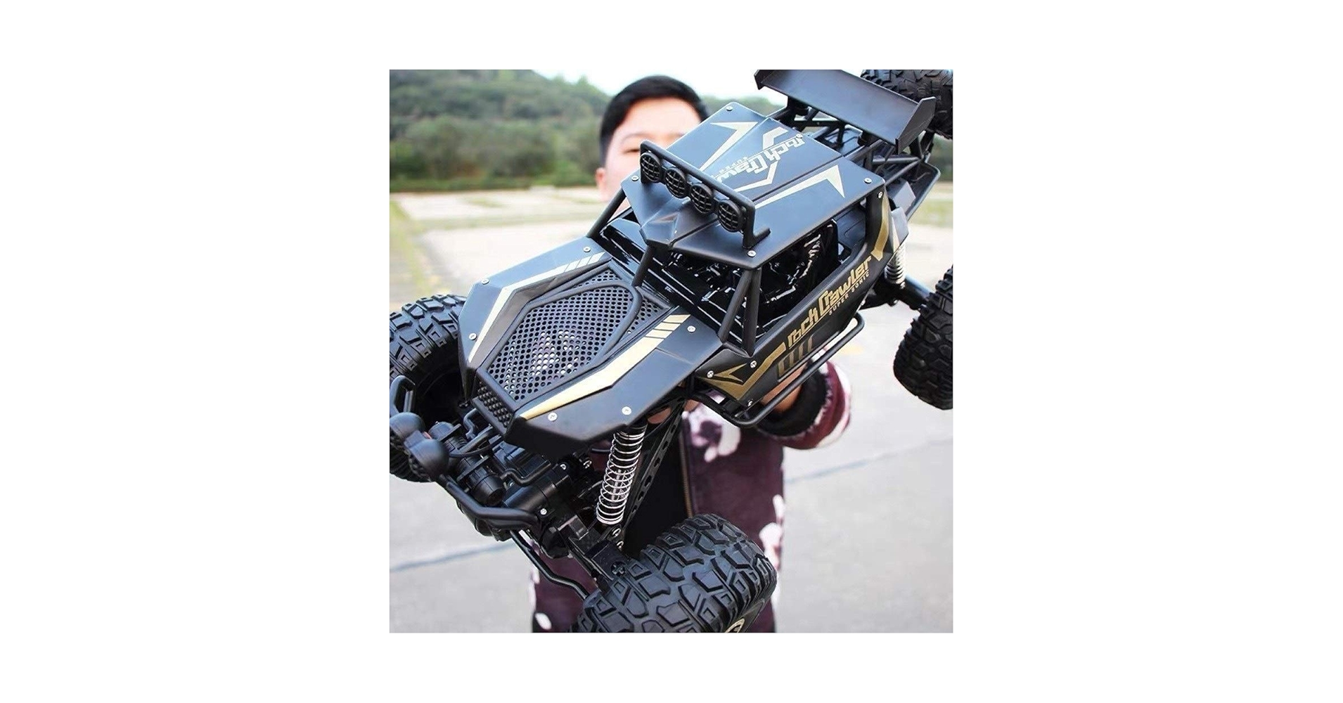 Amazon.co.jp: AIOJY 1/10 2.4GHzのRCカーオフロード
