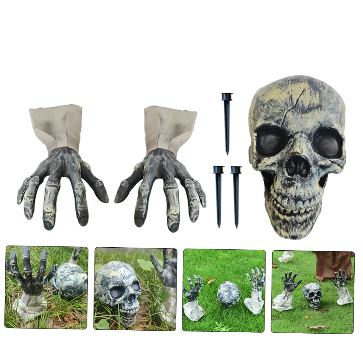 TOYANDONA Decorazioni Per Halloween Da Decorazioni Orribili Per Di Decorative Per Con Picchetti Per Feste Halloween o Da All